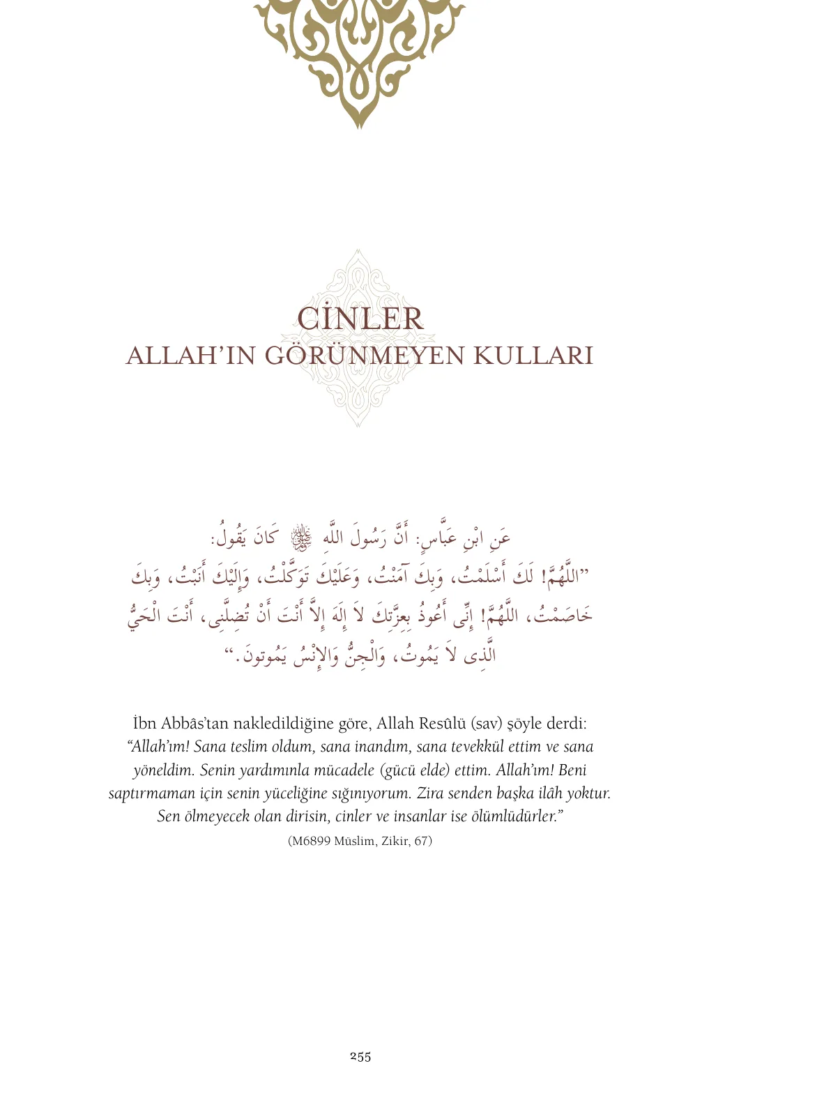 Hadislerle İslâm 1. Cilt, 255. sayfa