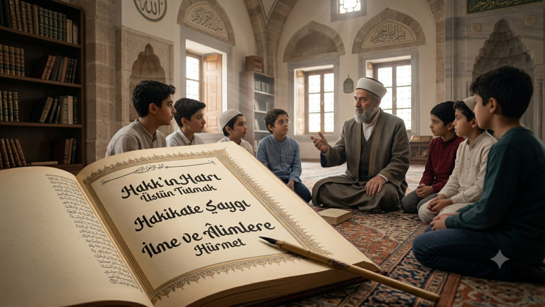 HAKKA HÜRMET, İLME SAYGI